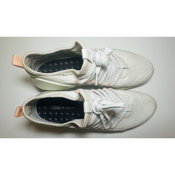 ECCO Biom 2.0 Low Textile Cross Trainer White Sneaker Shoes Women's US 10-10.5 - Picture 6 of 16